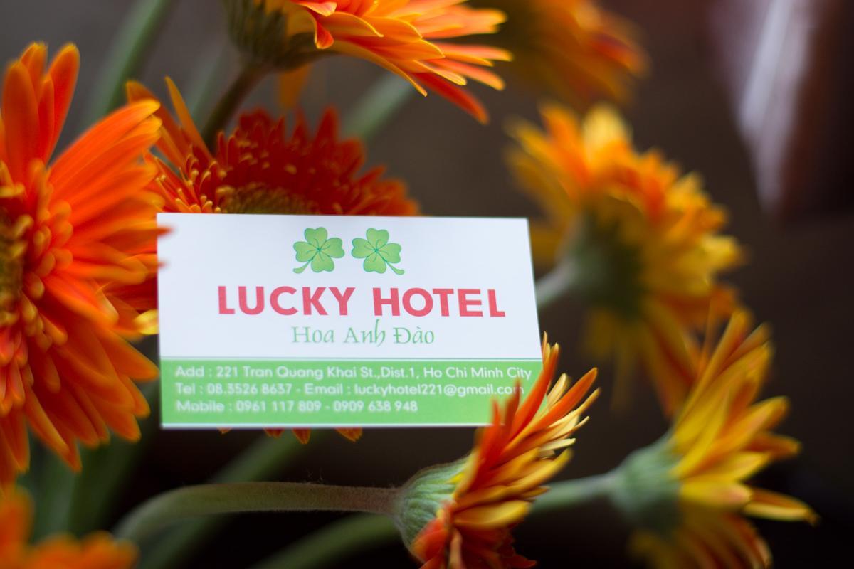 Lucky Hotel Ho-Chi-Minh-Stadt Exterior foto